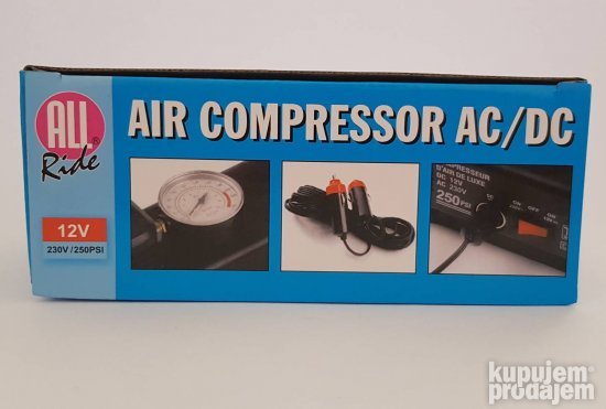 Kompresor za gume 12V i 220V sa manometrom – slika 6