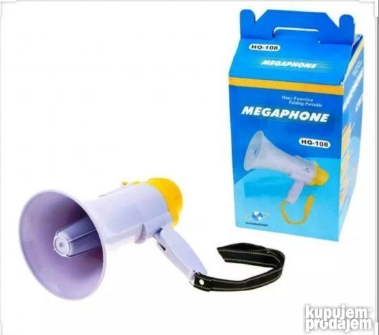 Megafon 15 W sa akumulatorom i snimanjem – slika 2