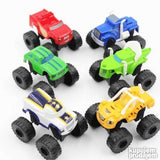 Set od 6 monster autića 8x6x7 cm na potez