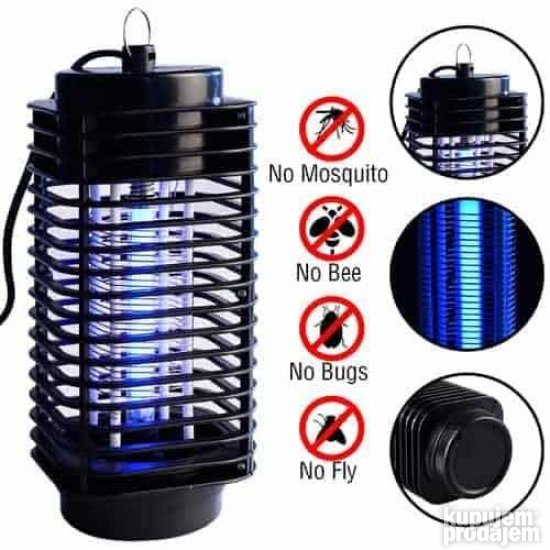 Lampa protiv komaraca 3W sa električnom mrežicom – slika 4