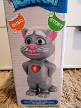 Interaktivna plišana mačka 30 cm koja ponavlja reči