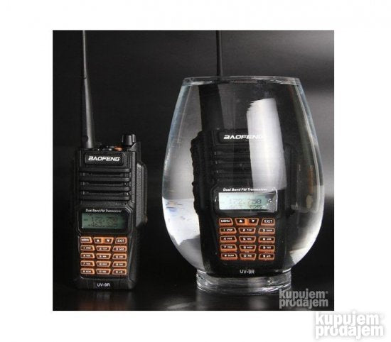 Radio stanica Baofeng UV-9R Plus 15 W, IP67, 6000 mAh