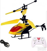 Žuti helikopter igračka za tematsku igru letenja