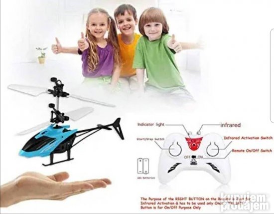 Mini helikopter na infracrveno upravljanje – 25 g