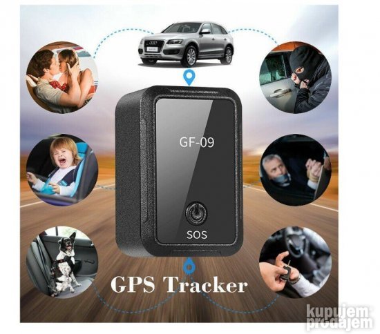 GPS lokator GF09 sa magnetom i SIM karticom