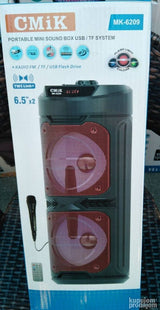 Bluetooth zvučnik MK-6209 2x10 W sa daljinskim