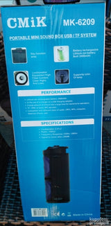 Bluetooth zvučnik MK-6209 2x10 W sa daljinskim