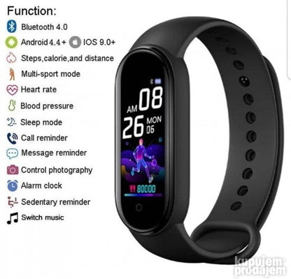 Sat Narukvica - Pametan sat M5 - Smart watch M5