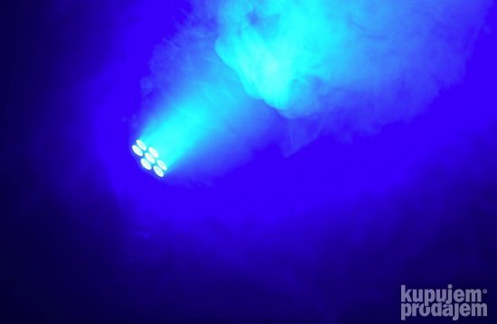 LED roto glava wash 7 x 10 W sa DMX upravljanjem