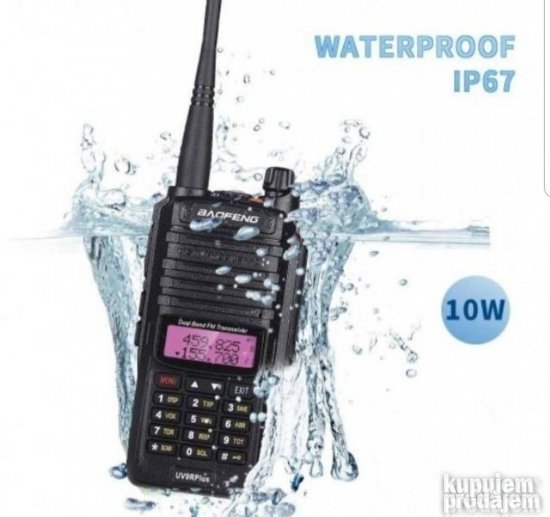 Ručna radio stanica UV-9R IP67 sa 128 kanala – slika 3