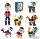 Set od 7 figurica spasilačke ekipe – 9 i 12 cm