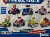 Muzička igračka vozilo 11 cm sa mehanizmom na potez