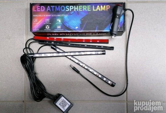 RGB LED traka za ambijent automobila