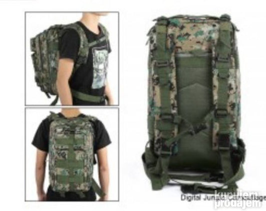 Taktički ranac 30L digital camo