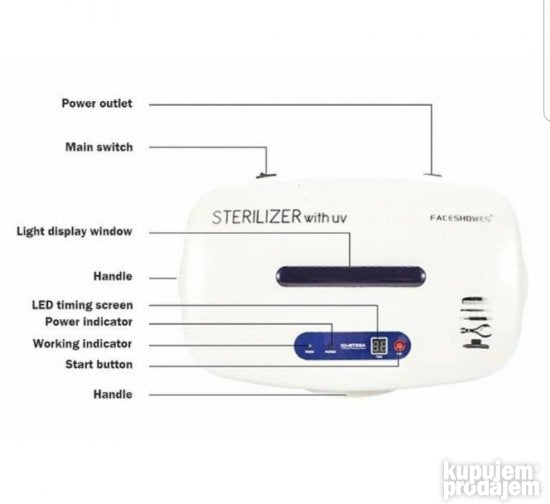 Sterilizator sa UV svetlom - Sterilizator