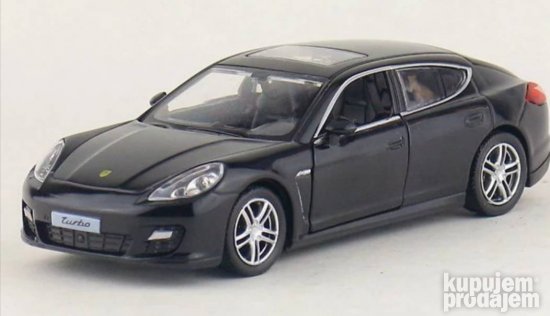 Porsche panamera metalni muzički crni