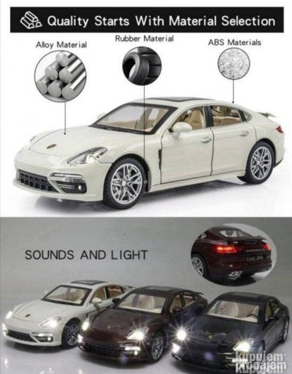 Porsche panamera metalni muzički crni