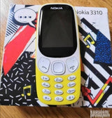 Mobilni telefon sa tastaturom, dual SIM – žuti