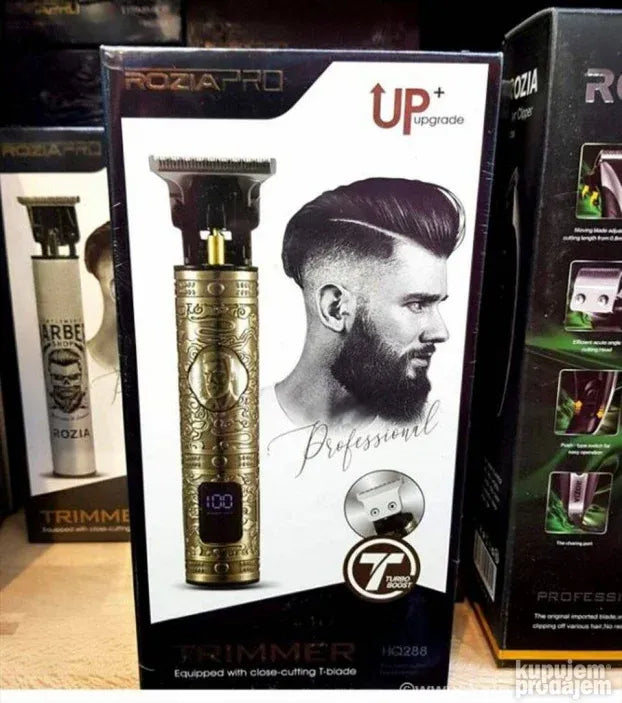 Rozia Pro bežični trimer sa LCD ekranom