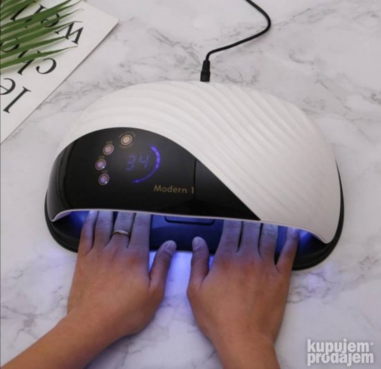 UV LED lampa za nokte 120 W sa senzorom i ventilatorom