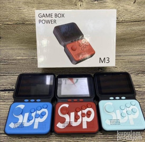 Sup game power box 3 konzola crvena