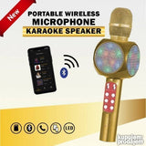 Muzika, vokal i svetlosne promene uz karaoke mikrofon