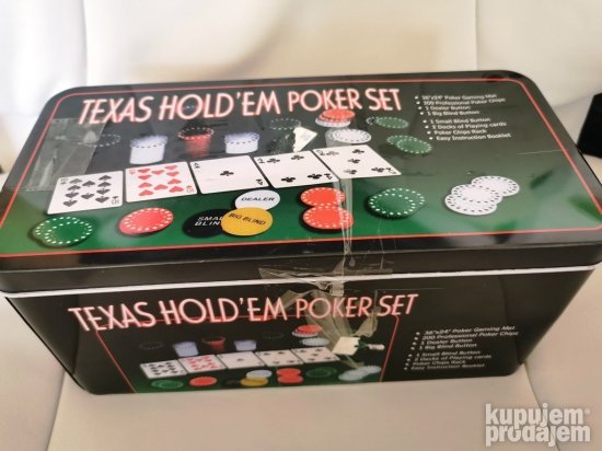 Texas Hold em poker 200 cipova