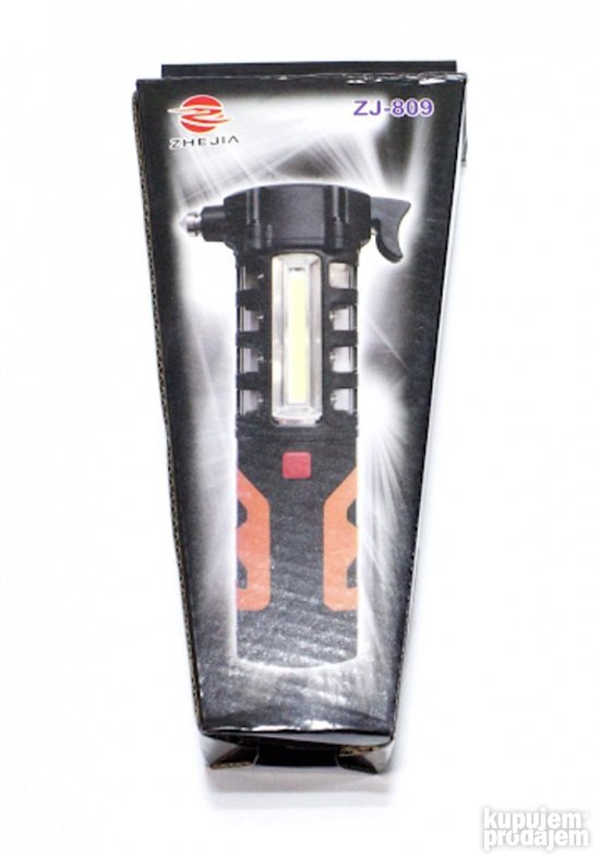LED lampa za nuždu 5 u 1 sa čekićem i sekačem pojasa – slika 5