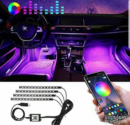 RGB Led ambijentno osvetljenje rgb osvetljenje za auto