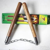 Dvostruki drveni rekvizit za trening