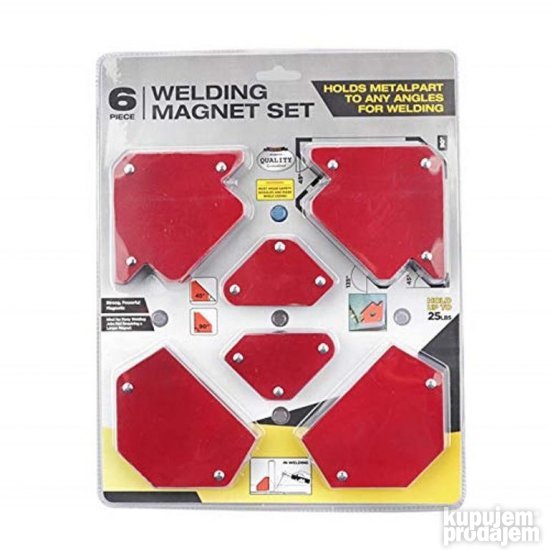 Veliki set magnetih uglomera za varioce