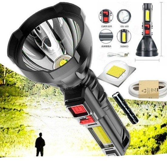 Taktička LED lampa sa 4 režima i baterijom 1200 mAh – slika 6