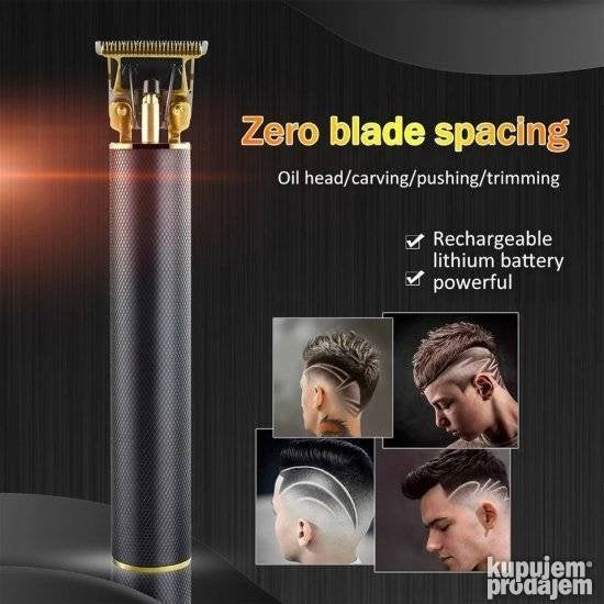 Trimer za kosu i bradu sa glavom od 0,1 mm