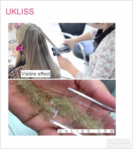 Trimer za ispucale krajeve kose, split ender