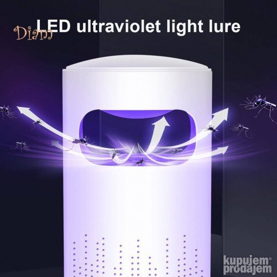 Bela USB lampa protiv komaraca, 5 W