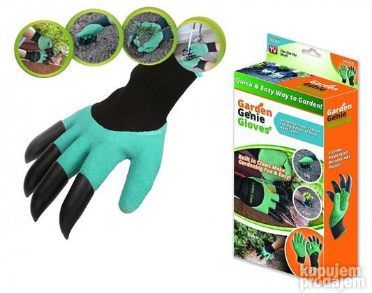 Rukavice Za Baštu-Garden Genie Gloves SA KANDZAMA