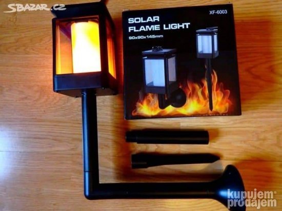 Solarna lampa fenjer XF-6003 sa štipaljkom