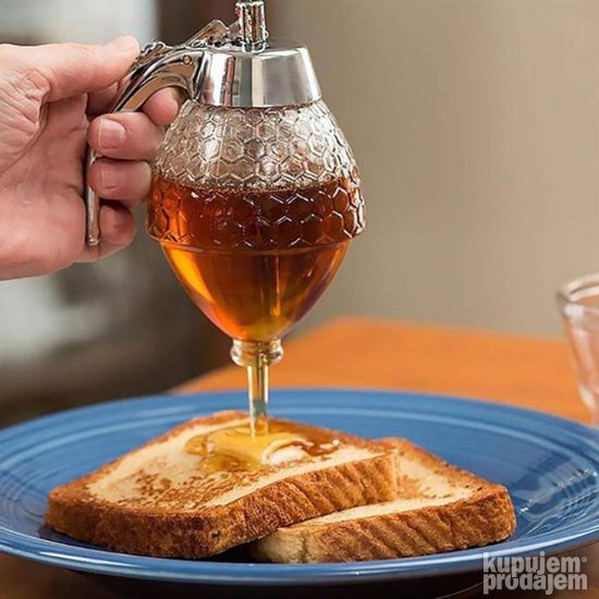 Dozer za med 200 ml sa postoljem