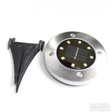 Dekorativno svetlo bašte uz četiri solarne lampe