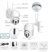 WiFi PTZ kamera A6 sa IP66 i digitalnim zumom 4x