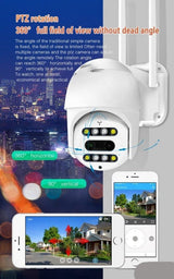 Pametna PTZ IP kamera sa 8 MP i 10× zumom