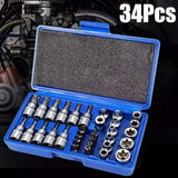 Set torx nastavaka 34 komada u koferu 27x19x6 cm