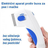 Električni češalj za prepoznavanje i uklanjanje buva
