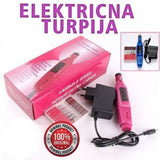 Električna turpija za nokte sa izmenjivim nastavcima