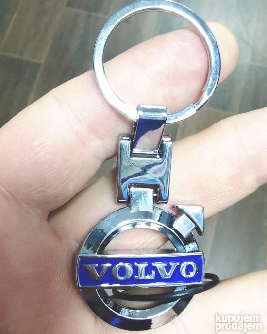 VOLVO metalni privezak