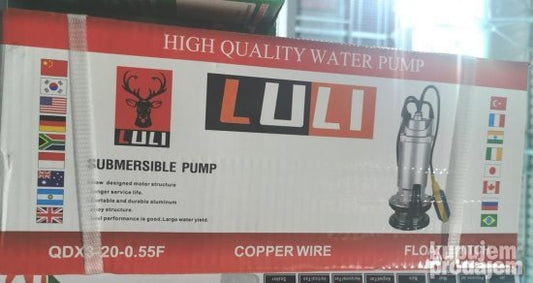 Potapajuca LULI pumpa QDX3-20-0.55F 550W 7260Lh