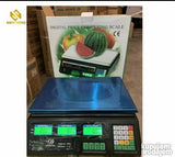 Digitalna vaga do 40 kg sa prikazom težine i cene