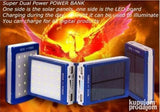 Solarni power bank sa LED svetlom i zaštitama
