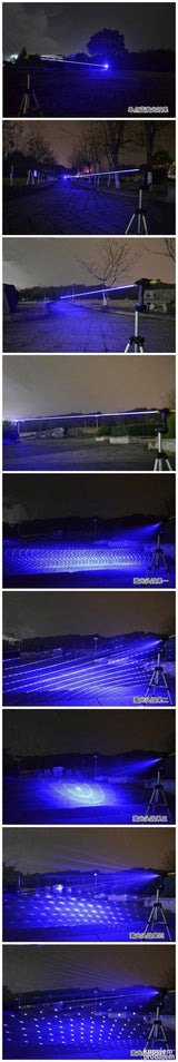 Plavi laserski pokazivač 440–450 nm sa fokusom