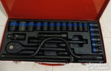Set kovanih gedora 24 dela od 10 do 32 mm